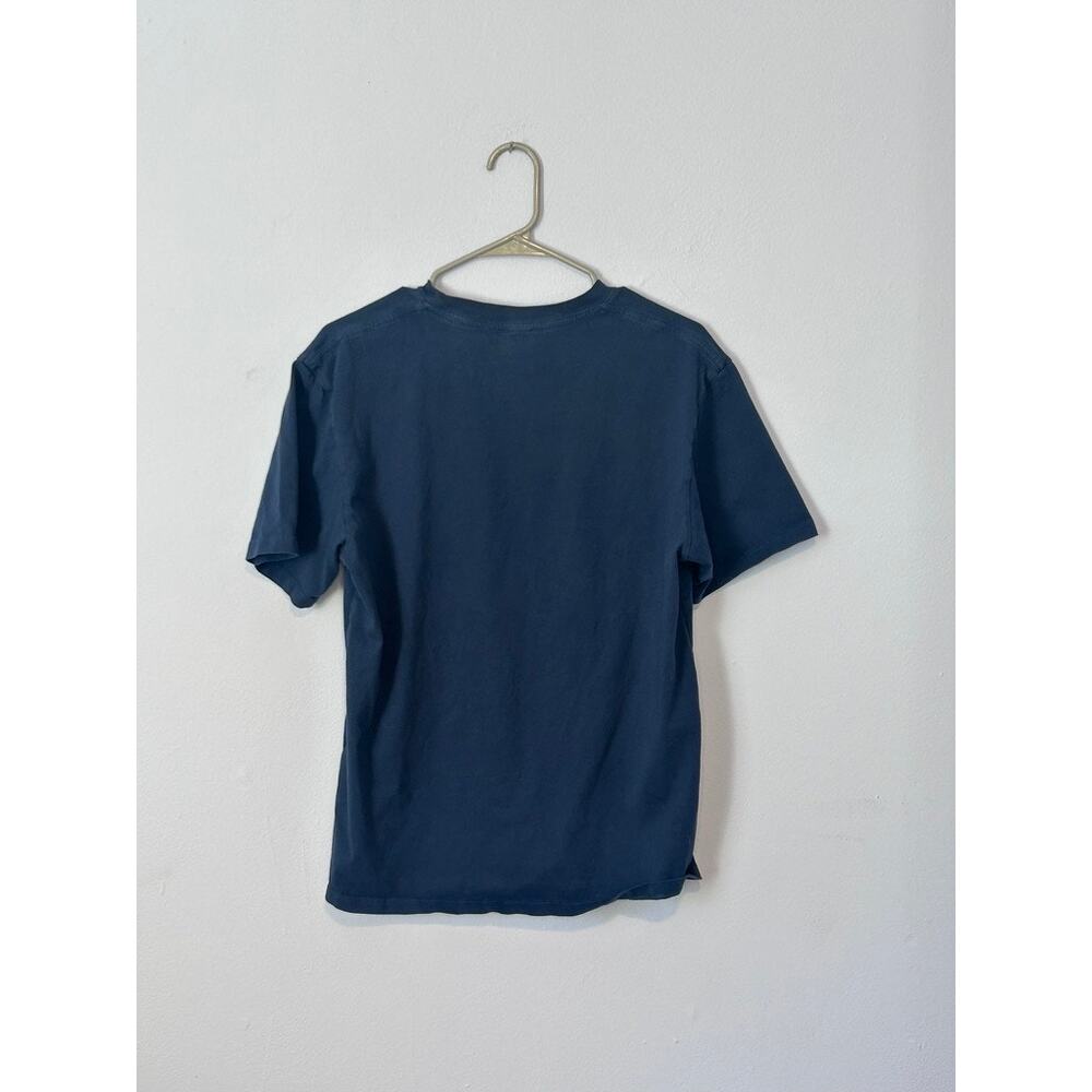 Dark Blue The Kooples Designer T-Shirt | Crew Neck | 100% Cotton‎ - (Size L) - Picture 2 of 8
